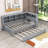 Kovan Wood Daybed with Twin Size Trundle-1819876281-1819876280