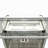 43" Propane Gas Fire Pit Table, 60000 BTU Rectangular Open Weave Wicker Fire Pit With Glass Wind Guard For Outside Patio Deck Garden Backyard-1806283900