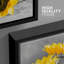 Duotone, tournesol botanique, gros plan, nature sauvage, photographie, art moderne, décoration florale-102297953-102297955