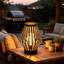 Banner 22Cm Metal Dimond Shape Cordless Table Lamp
