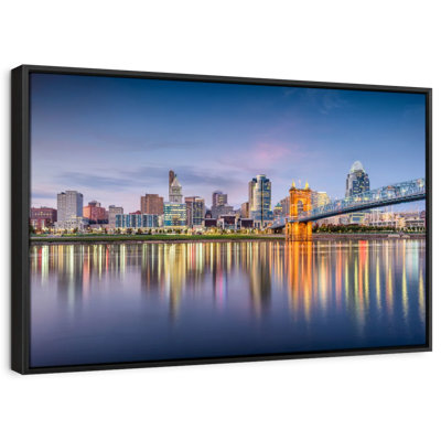 Cincinnati City Skyline Canvas Print