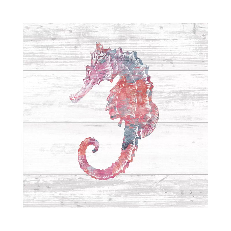 Ocean Life III by Sarah Adams - Wrapped Canvas Painting, 30.48 cm H x 30.48 cm W