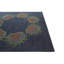 Tapis carré bleu marine Myrick