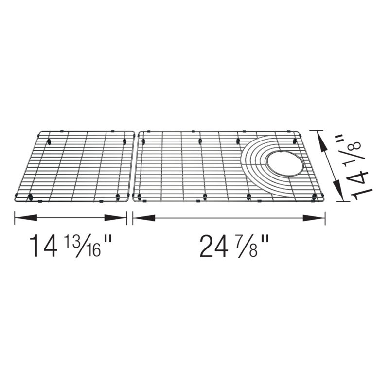 BLANCO INTEOS GRID 45