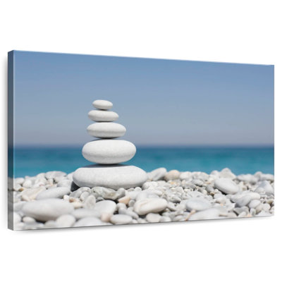 Kerrick Pebble Stack By The Beach