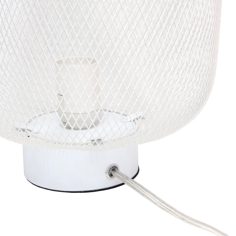 Vili Metal Table Lamp, White