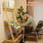 Adjustable Solid Wood Puzzle Table with Drawers and Storage Shelf 