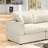 4-Seater Sectional Sofa Comfy Cloud Couch for Living Room, Modern Upholstered Modular Sectional Sofa Convertible Deep Seat Sofa, Removable & Washable Cushion Covers-287564821