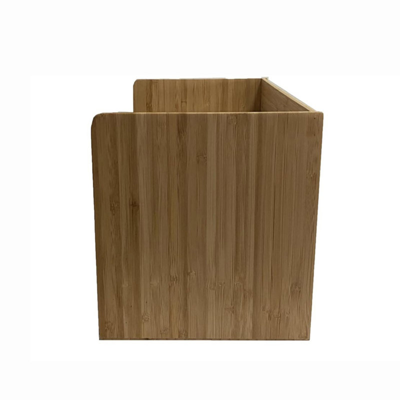 Bamboo Desk Organizer with Drawers Small Desktop Drawers