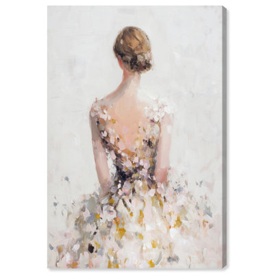 «Cloud Dress IV Fashion», reproduction d'art sur toile par Art Remedy