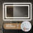 Frameless Dimmable LED Bathroom Mirror – 3 Color Temperatures, Anti-Fog, UL-Certified 5mm Tempered Glass-1560887405