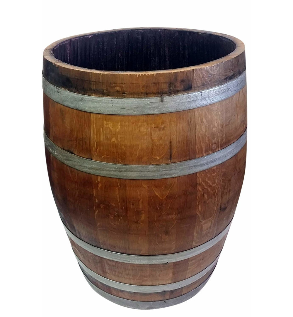 Wood Barrel Planter MGP