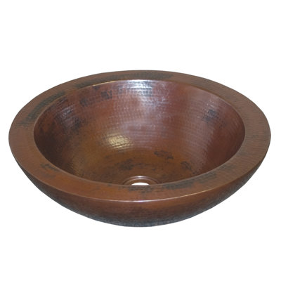 Laguna Metal Circular Vessel Bathroom Sink