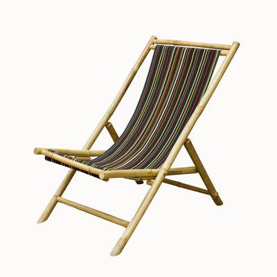 Chaise de plage pliante en bambou Atalya