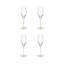 Lybra Handmade Crystal Flute