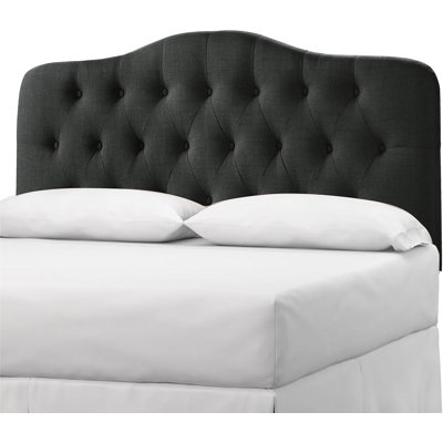 Linen Upholstered Headboard-Modern-Adjustable Height-Button Tufting