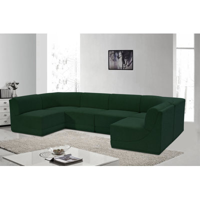 Canapé modulaire rembourré 6 pièces Ollie
