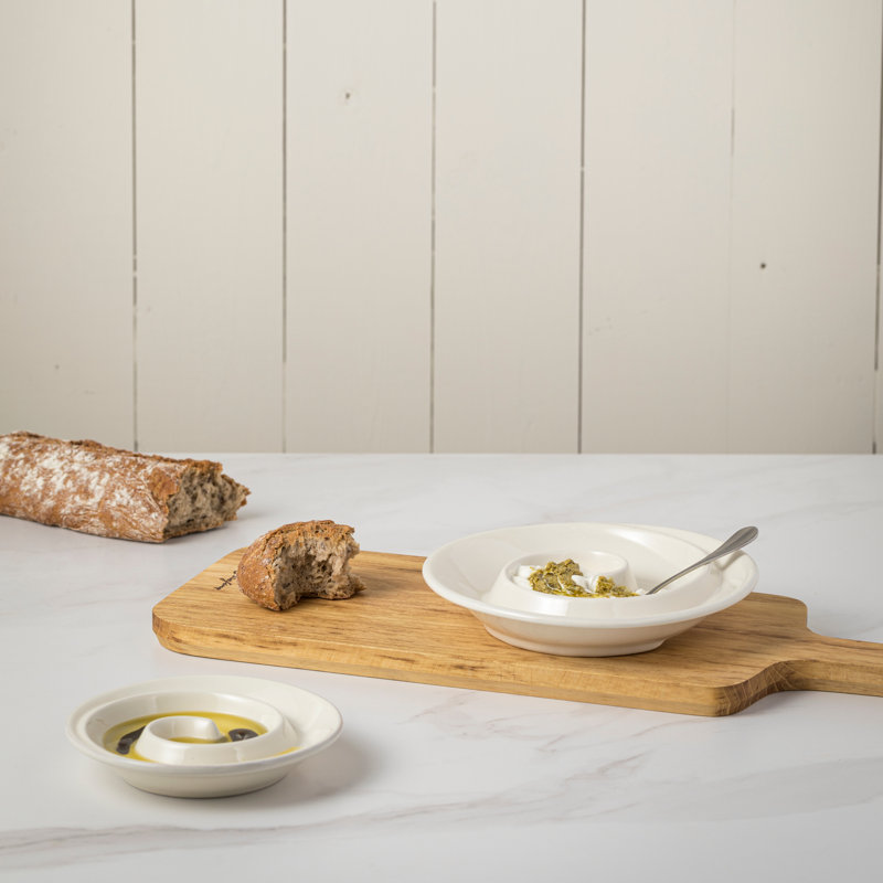 Cook & Host Handmade Stoneware Appetizer Plate