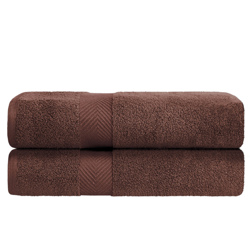 Drap de bain 100% coton Hamachi, Espresso
