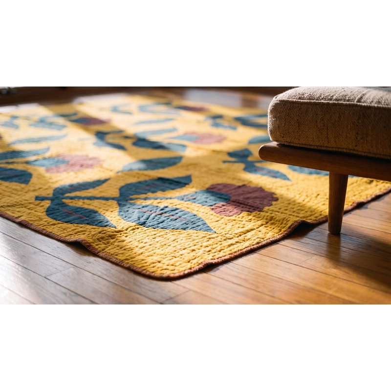 Antique Quilt America Flat Weave Rug
