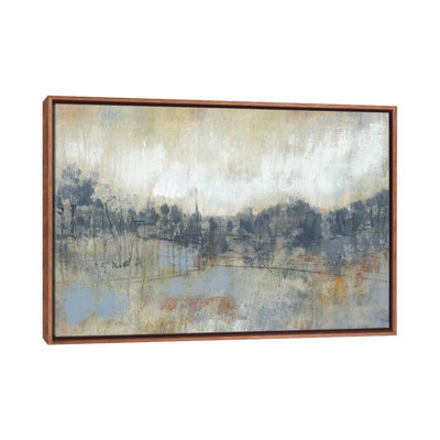 " Cool Gray Horizon I " Graphic Art Print