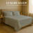 Premium Rayon From Bamboo Blend Sheet Set With Deep Pockets, Cooling and Breathable-370659616-370659648