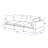 Shepley 94.5'' Modular Sofa-483976983