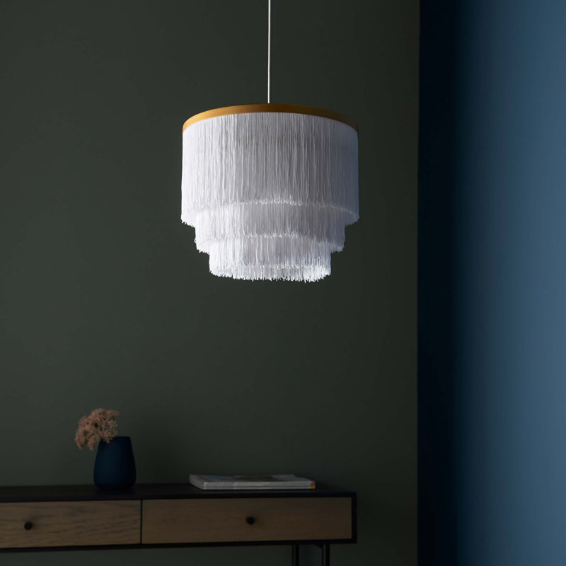 Curtis 1 -Light Novelty Tiered LED Pendant, Gold