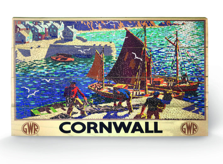 Print, 40cm H x 59cm W, No Mount, Wood