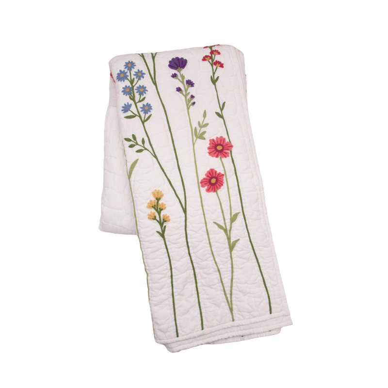 Botanical Field Throw