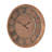 Hayaan Solid Wood Wall Clock