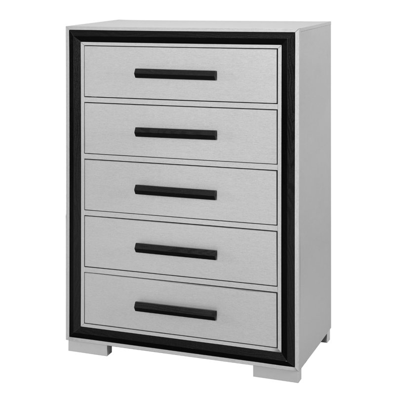 Amelia Grey-black Chest