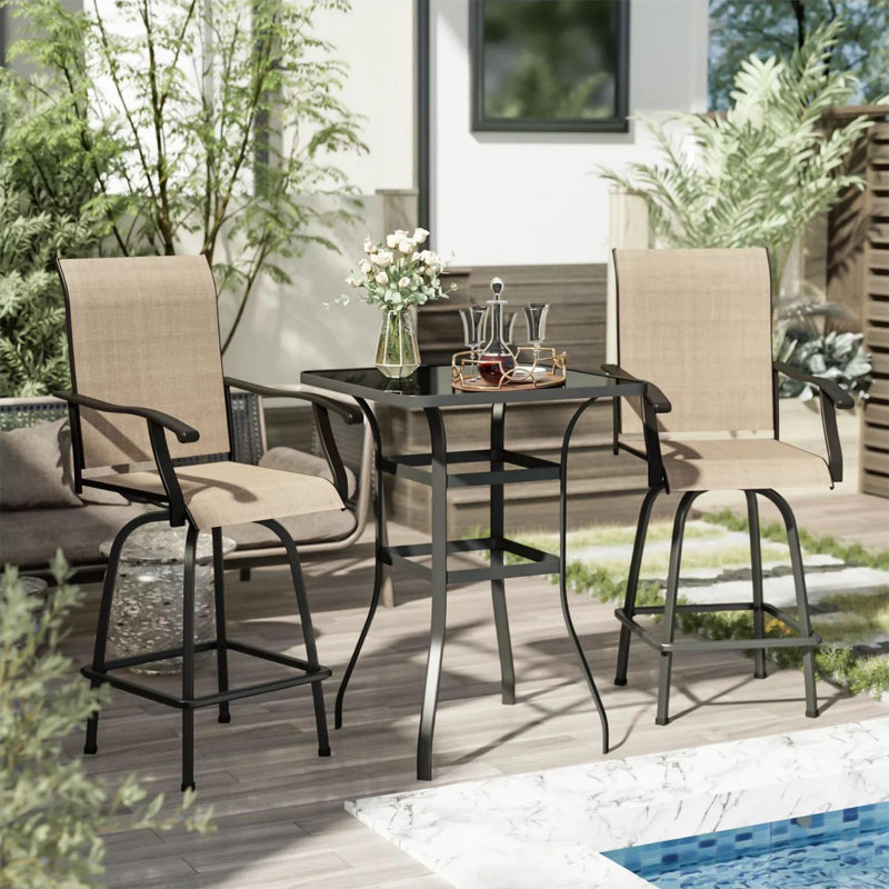 2 - Person Patio Dining Set with