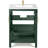 24'' Green Vanity Cabinet With Ceramic Sink