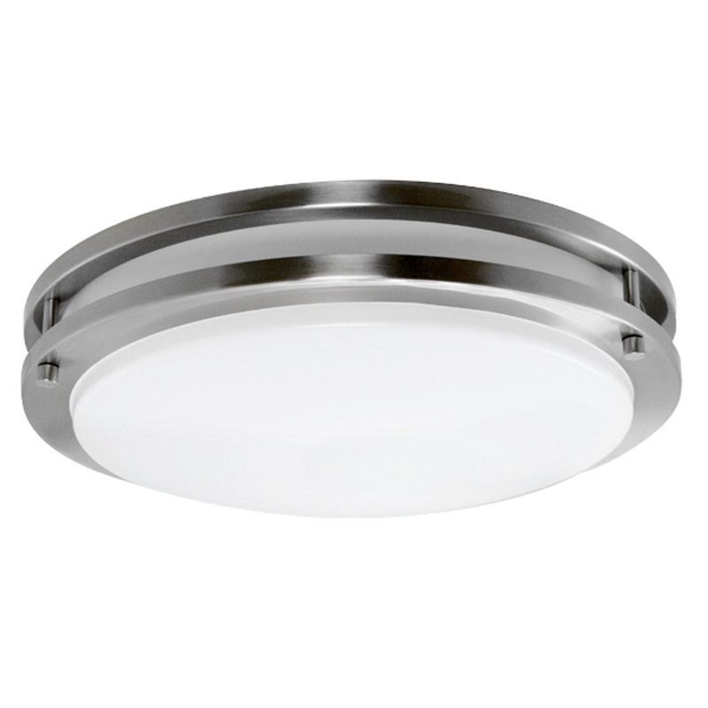 Arnot Acrylic Flush Mount, 23w GU24 Fluorescent Bulb