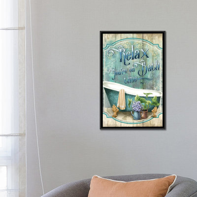 «Your on Bath Time», impression sur toile