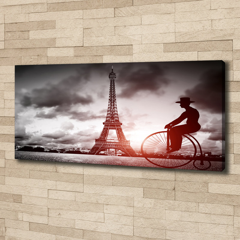 Eiffel Tower Paris - No Frame Print on Canvas
