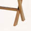 Banc d'extérieur Banff en bois d'acacia et tissage en corde