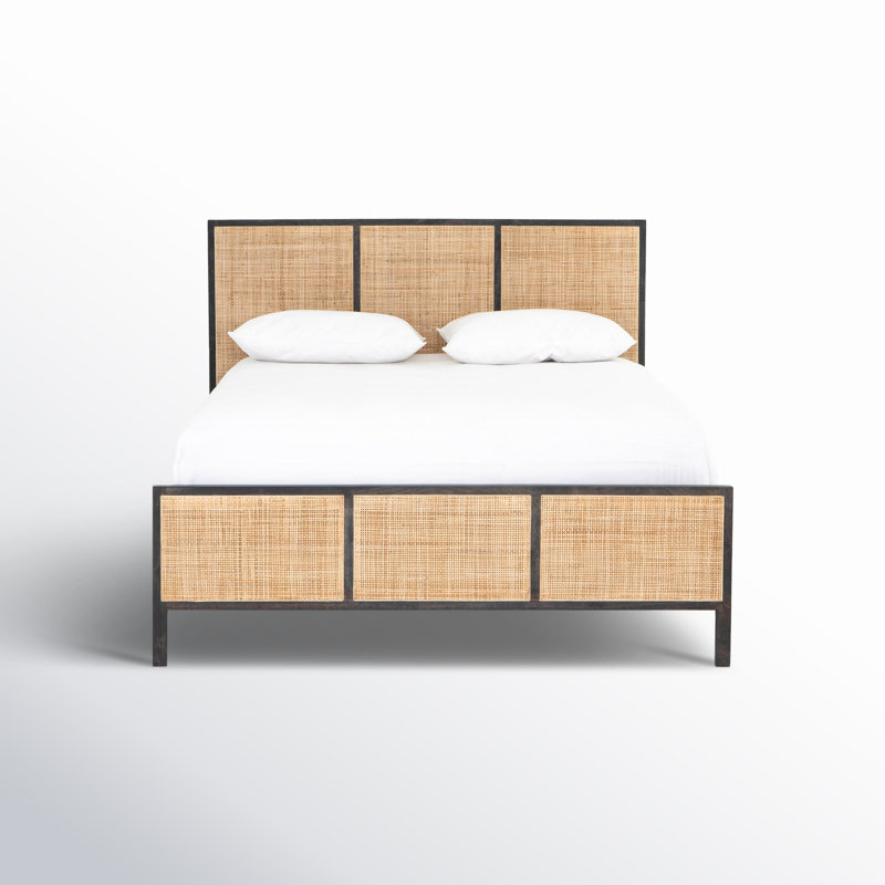 Sydney Bed, King, Black Wash