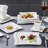 Flora 60 Piece Dinnerware Set, Service for 12