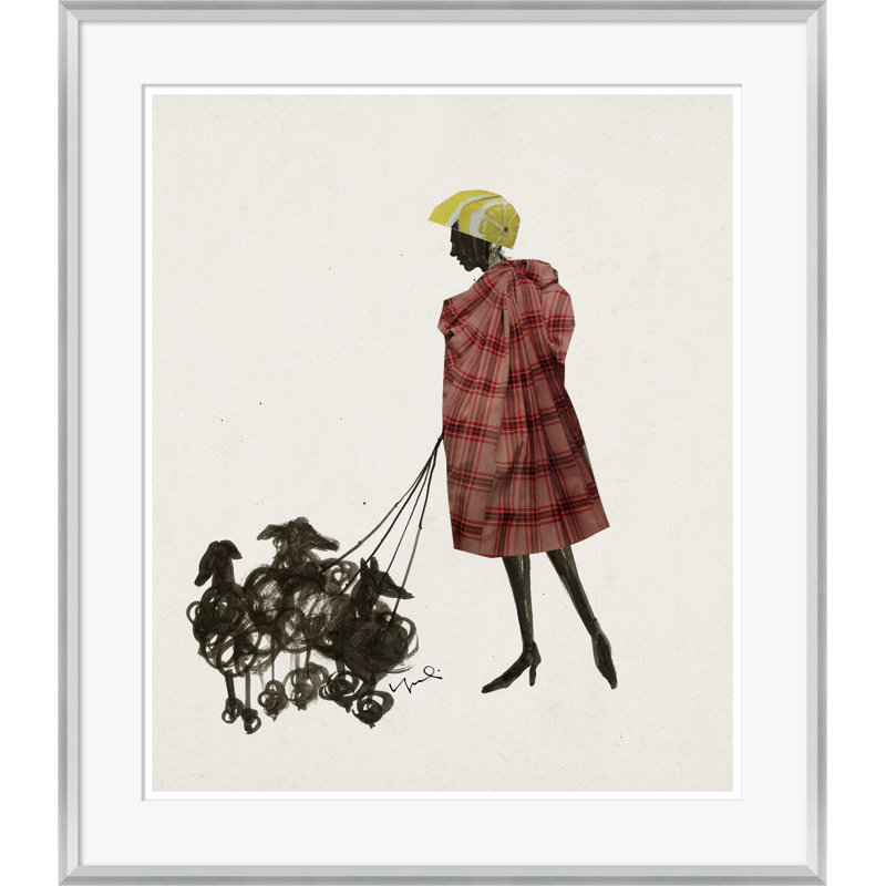 Textile Women In Fashion Giclee Print by Yuki Osada, 30.5'' H x 26.5'' W x 1.75'' D