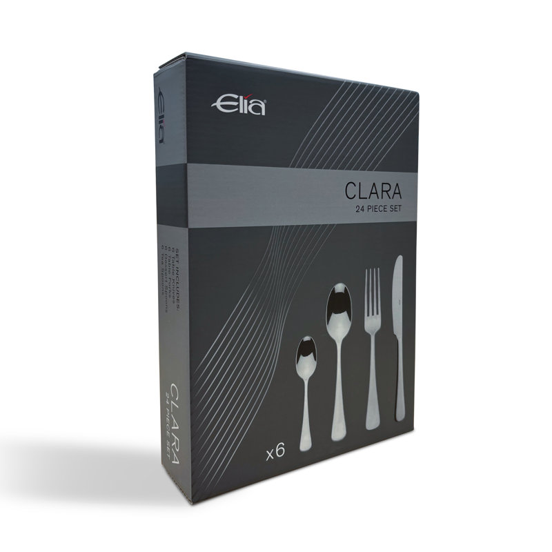 Elia Clara 24 Piece Cutlery Set , Service for 6