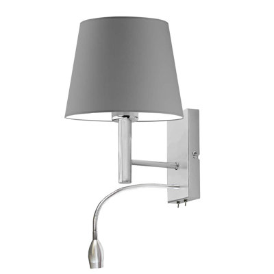Audrea Steel Armed Sconce