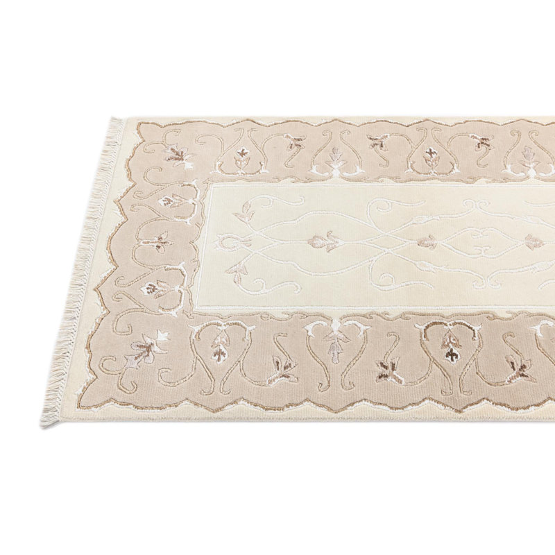 Tapis de couloir beige Howard
