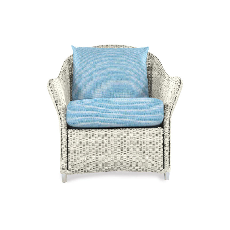 Weekend Retreat Outdoor Lounge Chair, Linen, Demo Oatmeal