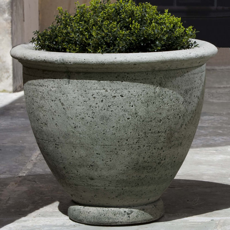 Rochell Handmade Urn Planter, 15" H x 17.5" W x 17.5" D, Ferro Rustico