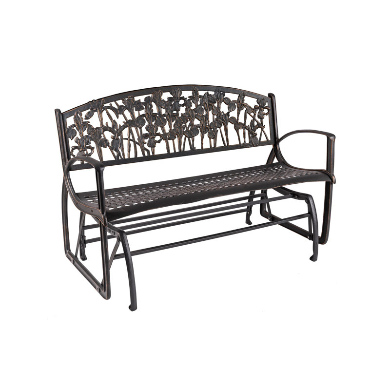 Gardnerville Iris Glider Bench