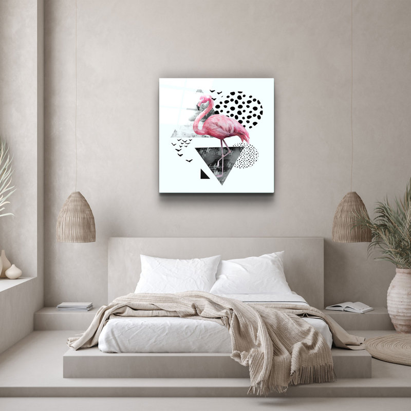Stunning Decorative Tempered Glass Painting, 19.7 x 19.7 Inches | 100% Tempered Glass, Thickness: 0.16 Inches | UV Printing for Vibrant Colors | Perfect for Home Décor, Living Room or Office Wall Art