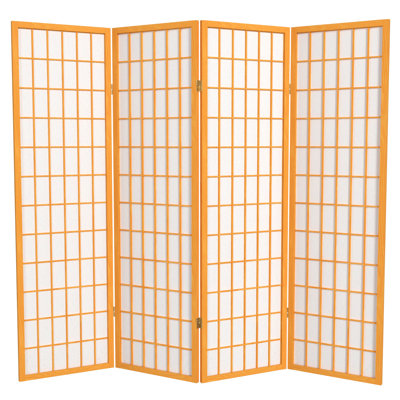 Alex 58.75" Tall Folding Room Divider