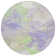 Machine Washable Indoor/Outdoor Cinead ACN1713 Lavender Rug